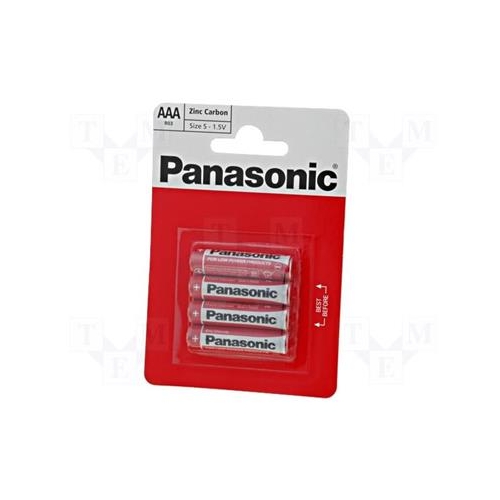 Baterie PANASONIC AAA R03/4bp-10