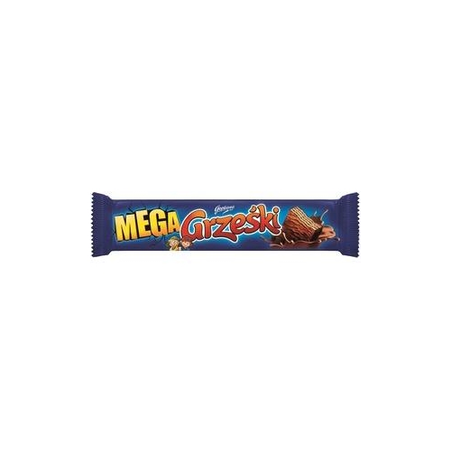 Wafel Grześki Mega w czekoladzie 48g-617