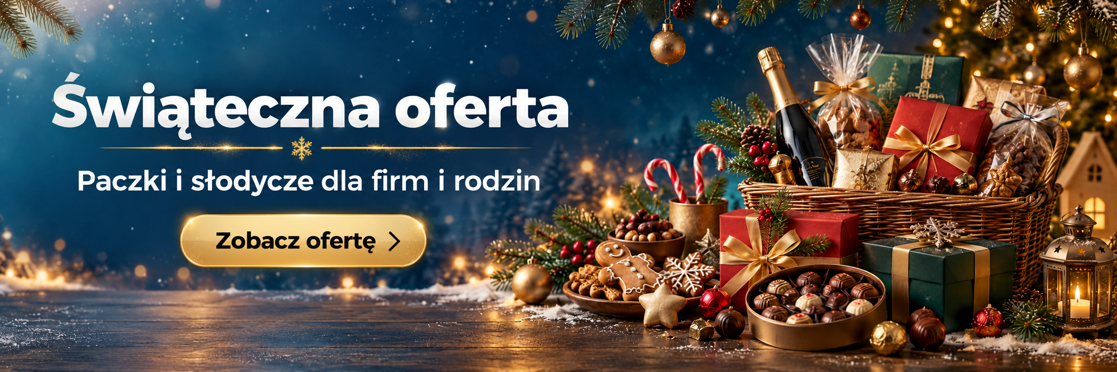 Świąteczna oferta – paczki i słodycze