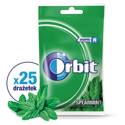 Orbit Spearmint 25 drażetek