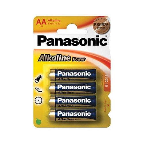 Baterie PANASONIC ALKALINE AA LR6/4bp-18