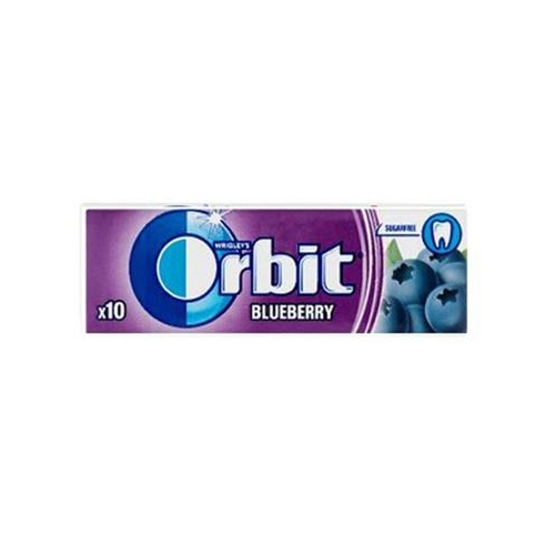 Guma Orbit Blueberry 10 Drażetek /Tacka 30szt/