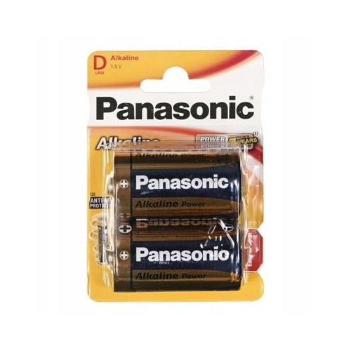 Baterie PANASONIC ALKALINE LR20/2bp