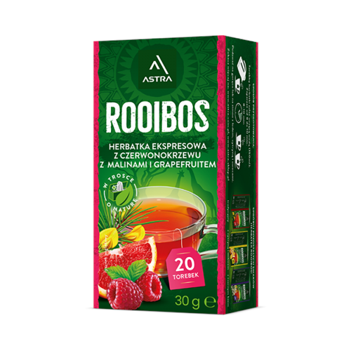 Herbata Astra Rooibos Malina Grapefruit 25 torebek-243