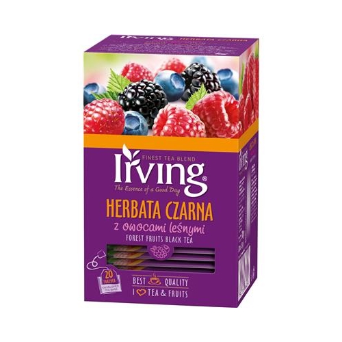 Herbata Irving Czarna Owoce Leśne 20 t.