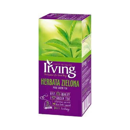Herbata Zielona Irving 25 t.