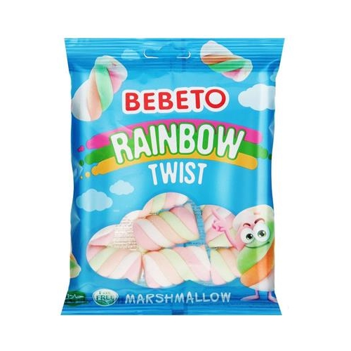 Pianki Bebeto Rainbow Twistr 60g