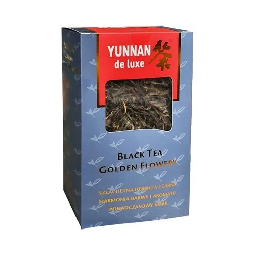 Herbata Liściasta Yunnan De Luxe  Black Golden Flowery 100g