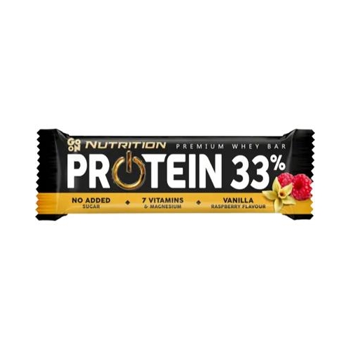 Baton GO ON Protein 33% waniliowo malinowy 50g - data 2020-11-13-2454