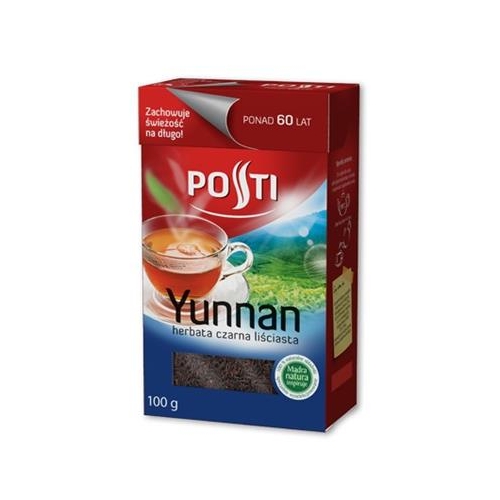 Herbata Posti Czarna liściasta YUNNAN 80g